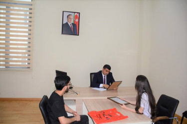 Tərtər Rayon İcra Hakimiyyətində mütəmadi olaraq vətəndaşların müraciətləri dinlənilir