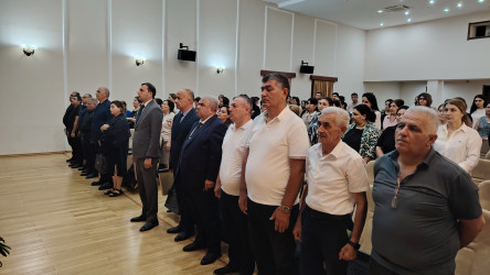 Tərtər Rayon Mədəniyyət Mərkəzində 27 Sentyabr – Anım Gününə həsr olunmuş tədbir keçirilib