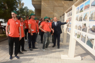 “Gənc qazilərin yay düşərgəsi” iştirakçıları Tərtər rayonunda ekskursiyada olublar