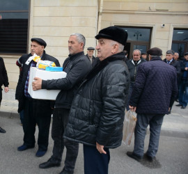 Milli Məclisin deputatı Ağalar Vəliyev Novruz bayramı münasibətilə ağsaqqalları təbrik edib onlara bayram sovqatları göndərib