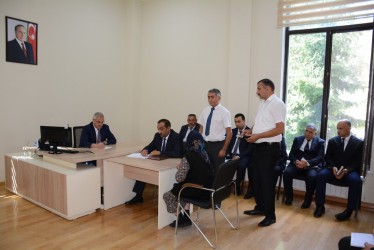 Rayon rəhbəri tərəfindən növbəti dəfə vətəndaşların müraciətləri dinlənilib