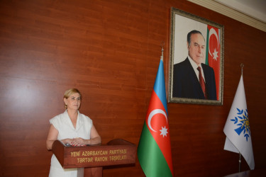 1 Avqust – Azərbaycan əlifbası və Azərbaycan dili günü münasibətilə Tərtərdə “dəyirmi masa” keçirilib