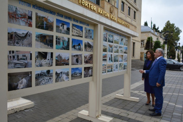 Ailə, Qadın və Uşaq Problemləri üzrə Dövlət Komitəsinin sədri Tərtər rayonunda  səfərdə olub