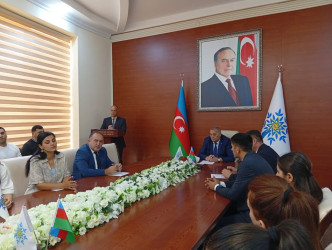 Tərtərdə Beynəlxalq Gənclər Günü münasibətilə tədbir keçirilib.