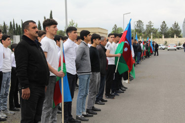 Tərtərdə "Şahin" hərbi idman oyununun rayon mərhələsi keçirilib