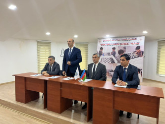 Tərtərdə 26 fevral-Xocalı soyqırımına həsr olunmuş şahmat üzrə rayon   turniri keçirilib