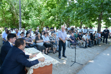 Tərtər Rayon İcra Hakimiyyətinin başçısı Müstəqim Məmmədovun növbəti səyyar-qəbul görüşü Əskipara kəndində keçirilib