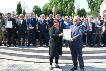 Tərtərdə Su təsərrüfatı və meliorasiya işçilərinin peşə bayramı qeyd olunub