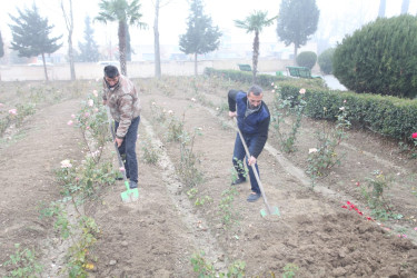 Tərtər şəhərində mütamadi olaraq təmizlik işləri aparılır