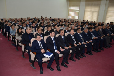 Tərtər Rayon İcra Hakimiyyətində aparat müşavirəsi keçirilib