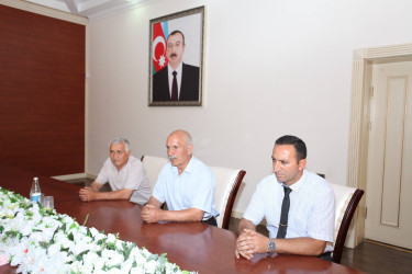 Milli Məclisin deputatı Anar Məmmədov Tərtər rayonunda növbəti vətəndaş qəbulu keçirib