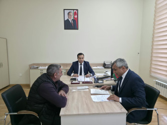 Tərtər Rayon İcra Hakimiyyətində mütəmadi olaraq vətəndaşların müraciətləri dinlənilir