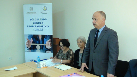 Tərtərdə “Gender problemləri” mövzusunda “dəyirmi masa” keçirilib
