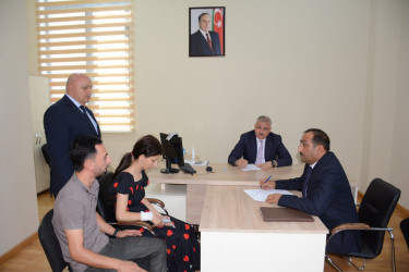 Rayon rəhbəri tərəfindən növbəti dəfə vətəndaşların müraciətləri dinlənilib