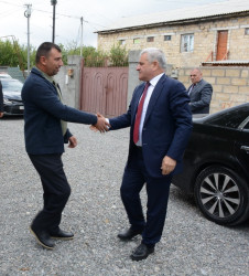 Rayon rəhbərinin növbəti səyyar-qəbul görüşü Yenikənd kəndində keçirilib