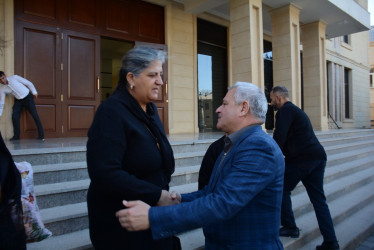 Tərtərli şəhid ailələri müalicə və istirahət üçün Naftalan şəhərinə yola salınıb