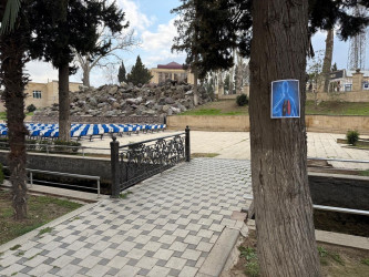 Tərtər rayonunda ictimai yerlərdə və parklarda tütünün sağlamlığa mənfi təsiri barədə təbliğat xarakterli materiallar yerləşdirilib