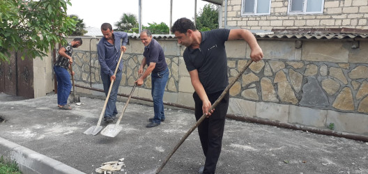 Tərtər şəhəri ərazisində iməclik aksiyası keçirilib