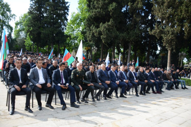 Tərtərdə Ümummilli Lider Heydər Əliyevin anadan olmasının 103-cü ildönümünə həsr olunmuş konsert proqramı təşkil olunub