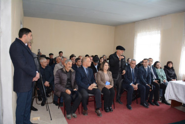 Rayon rəhbərinin növbəti səyyar-qəbul görüşü Ağkənd kəndində keçirilib
