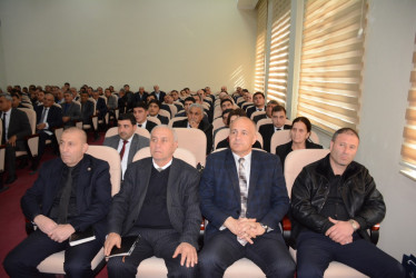 Tərtərdə “Zəfərə aparan yol: Milli və dini həmrəyliyimiz” mövzusunda konfrans keçirilib