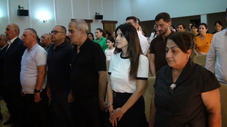 Tərtərdə Milli Musiqi Gününə həsr olunmuş tədbir keçirilib