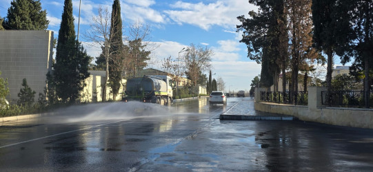 Tərtər şəhəri ərazisində abadlıq və təmizlik aksiyası davam etdirilir