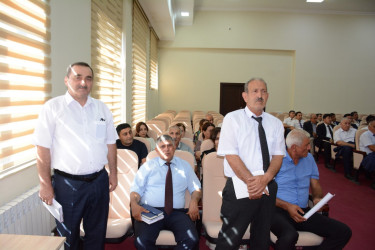 Tərtər Rayon İcra Hakimiyyətində növbəti aparat müşavirəsi keçirilib