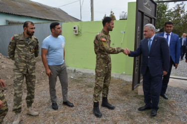 İcra başçısı Vətən Müharibəsi şəhidi Hacızadə Ceyhun İfrayıl oğlunun ikinci ildönümü ilə əlaqədar yas mərasimində iştirak edib