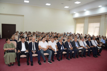 Tərtər rayonunda kənd təsərrüfatının inkişafına dair Qərargahın ilk iclası keçirilib