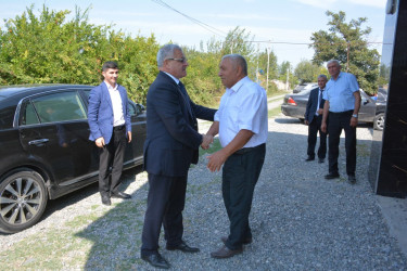 Tərtər Rayon İcra Hakimiyyətinin başçısı 27 Sentyabr – Anım Günü ilə əlaqədar Vətən müharibəsi şəhidi Abbaslı Enurun ailəsini ziyarət edib