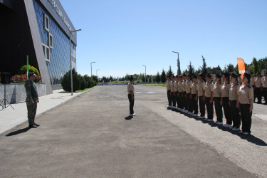 "Şahin" hərbi-idman oyununun Qarabağ regionu üzrə zona birinciliyi keçirilib