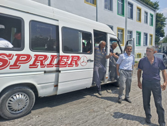 Həsənriz kəndində daha 29 ailə yola salınıb