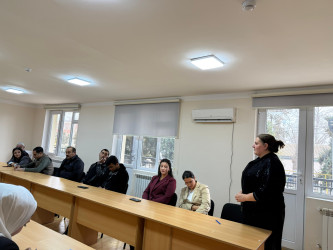 Azərbaycan ədəbi dilinin düzgün tətbiqi ilə bağlı maarifləndirici tədbir keçirilib