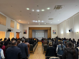 “Konstitusiya və Suverenlik İli” çərçivəsində 8 noyabr Zəfər gününün 5-ci ildönümü münasibəti ilə Hadrut döyüşləri ilə bağlı film nümayiş  etdirilib