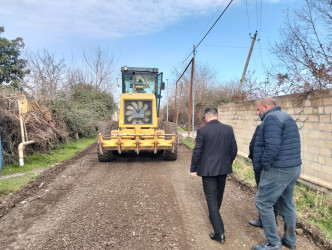 Yuxarı Sarıcalı kənd sakinlərinin müraciəti həll olunub