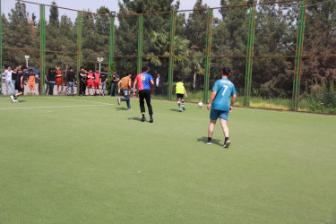 Tərtərdə Ulu Öndər Heydər Əliyevin xatirəsinə həsr edilmiş minifutbol turnirinə start verilib