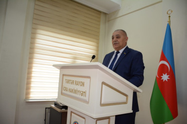 Tərtərdə dövlət qulluqçuları peşə bayramlarını qeyd ediblər