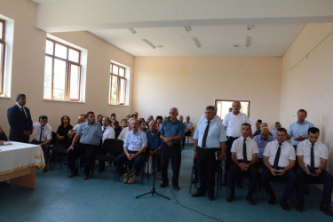 Rayon rəhbərinin növbəti səyyar-qəbul görüşü Bala Kəngərli kəndində keçirilib
