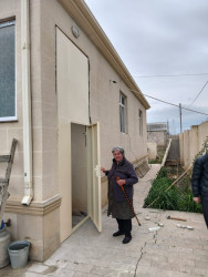 Şəhid ailəsinin müraciəti təmin olundu