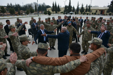 Novruz bayramı ilə əlaqədar rayon ərazisində yerləşən hərbi hissələrdə silsilə bayram tədbirləri keçirilir