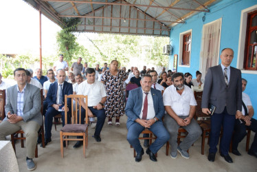 Rayon rəhbərinin növbəti səyyar-qəbul görüşü Bildirçinli kəndində keçirilib