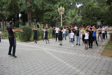 Tərtərdə "Səhər idmanı" layihəsi həyata keçirilib.