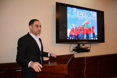 Heydər Əliyev Mərkəzində 2 fevral-Gənclər Gününə həsr edilmiş tədbir keçirilib