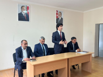 Tərtərdə “Uşaq hüquqları aylığı” çərçivəsində  “Uşaq öz hüquqlarını niyə bilməlidir?”, “Narkotikə yox deyək!” və “Təhsildən yayınma hallarının qarşısının alınması” mövzusunda tədbir keçirilib
