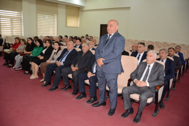 Tərtər Rayon İcra Hakimiyyətində aparat müşavirəsi keçirilib