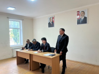 Tərtərdə “Uşaq hüquqları aylığı” çərçivəsində  “Uşaq öz hüquqlarını niyə bilməlidir?”, “Narkotikə yox deyək!” və “Təhsildən yayınma hallarının qarşısının alınması” mövzusunda tədbir keçirilib