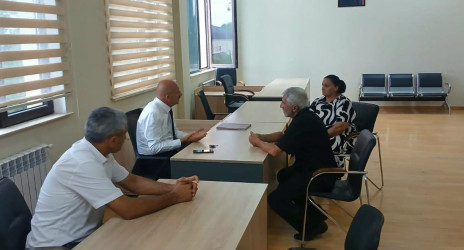 Tərtər Rayon İcra Hakimiyyətində mütəmadi olaraq vətəndaşların müraciətləri dinlənilir