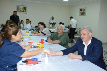 Tərtərdə “Talasemiyasız həyat naminə” proqramı çərçivəsində qanvermə aksiyası keçirilib