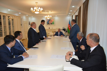 Tərtər Rayon İcra Hakimiyyətində Məhərrəm ayının başlanması ilə əlaqədar qərargah üzvləri ilə görüş keçirilib
